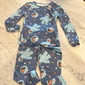 Copper Pearl Cookie Monster Pajamas